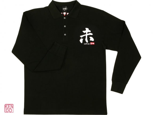 Poloshirt noir