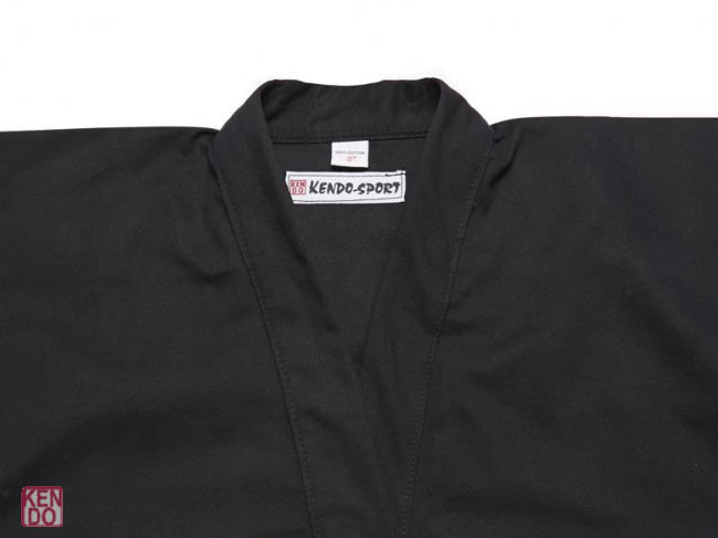 Set Gi & Hakama black cotton