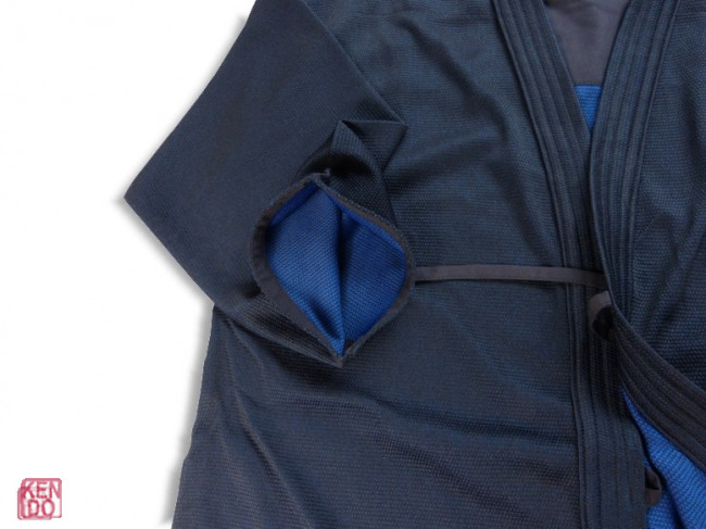 Set Sommer Gi Deluxe & Hakama blau Standard