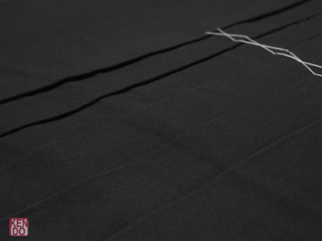 Hakama für Aikido & Iaido aus #11000 Baumwolle schwarz