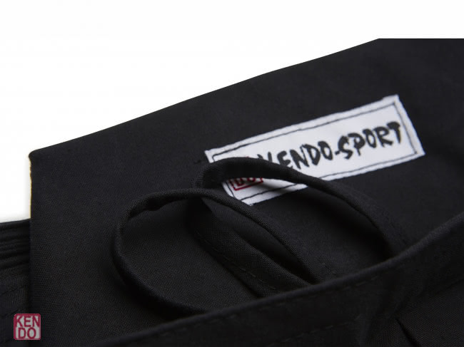 Hakama für Aikido & Iaido aus #11000 Baumwolle schwarz