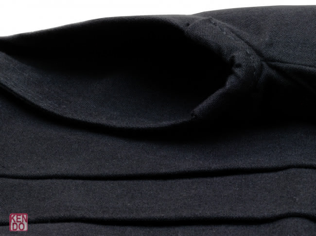 Hakama für Aikido & Iaido aus #11000 Baumwolle schwarz