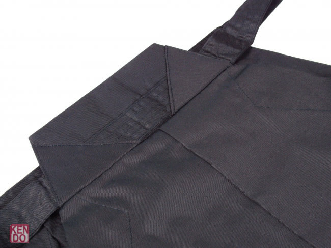 Hakama schwarz aus 100% Baumwolle Standard