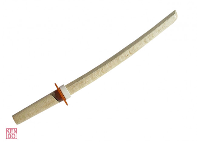 Kodachi 55 cm in legno bianco di quercia