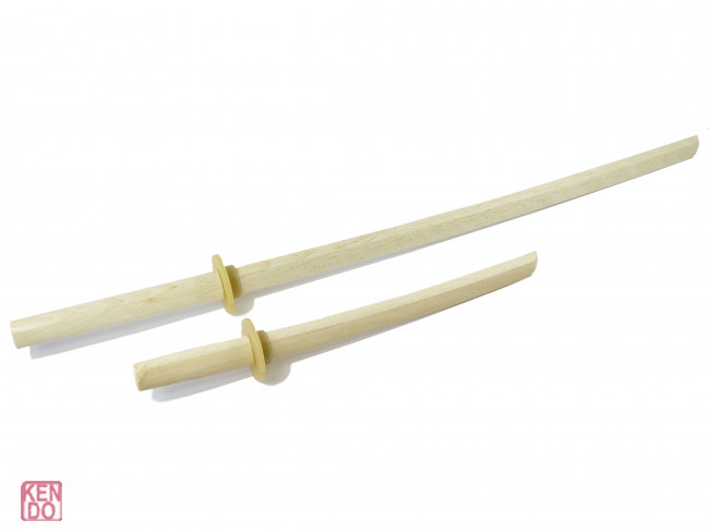 Bokken Set weiße Eiche