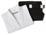 Gi und Hakama Set schwarz/weiß