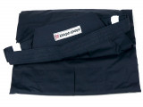Hakama Standard blau aus Tetron - ohne eingenähte Falten