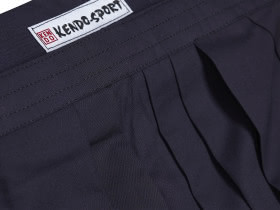 Hakama standard blue tetron kendo / iaido