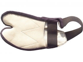 Chaussure de kendo-cuir de vachette - droit
