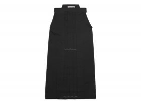 Hakama per Aikido realizzato in cotone nero # 11000
