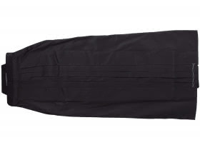 Hakama schwarz aus 100% Baumwolle Standard